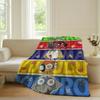 Cartoon cute KeroroS Blanket For Sofa Office Bed Plane Travel Sleep Read Relax Camping Soft And Warm