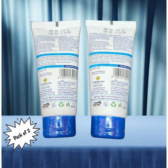 Vitamin C Facial Cleanser. Pack of 2. Licht. Product of MORVIN