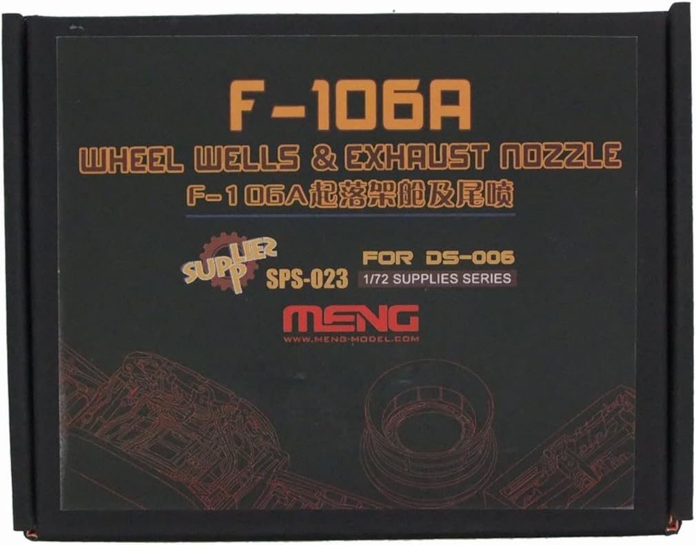 

Meng Model Landing Gear Well and Exhaust Nozzle Resin Plastic Model 1/72 F-106A MENSPS-023