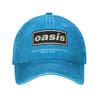 Oasi Band Logo Casual Baseball Cap Trucker Hot Sale Hiking Fishing Hip Hop Hats Fashion Mens Baseball Cap