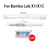 Upgrade Hotend For Bambu Lab X1/X1C Hot End For Bambulab P1P/P1S Hardened Steel Nozzle 0.2/0.4/0.6/0.8mm 3D Printer Parts