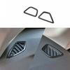 18-22ABS Cover Trim For BMW 5 Series G30 Dashboard Side Outlet Vent Carbon Fiber