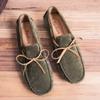 Fashion Brand Mens Casual Shoes Fashion Suede Leather Moccasins For Men Classic Slip On Loafers Men Soft Driving Flats Plus Size 38-47