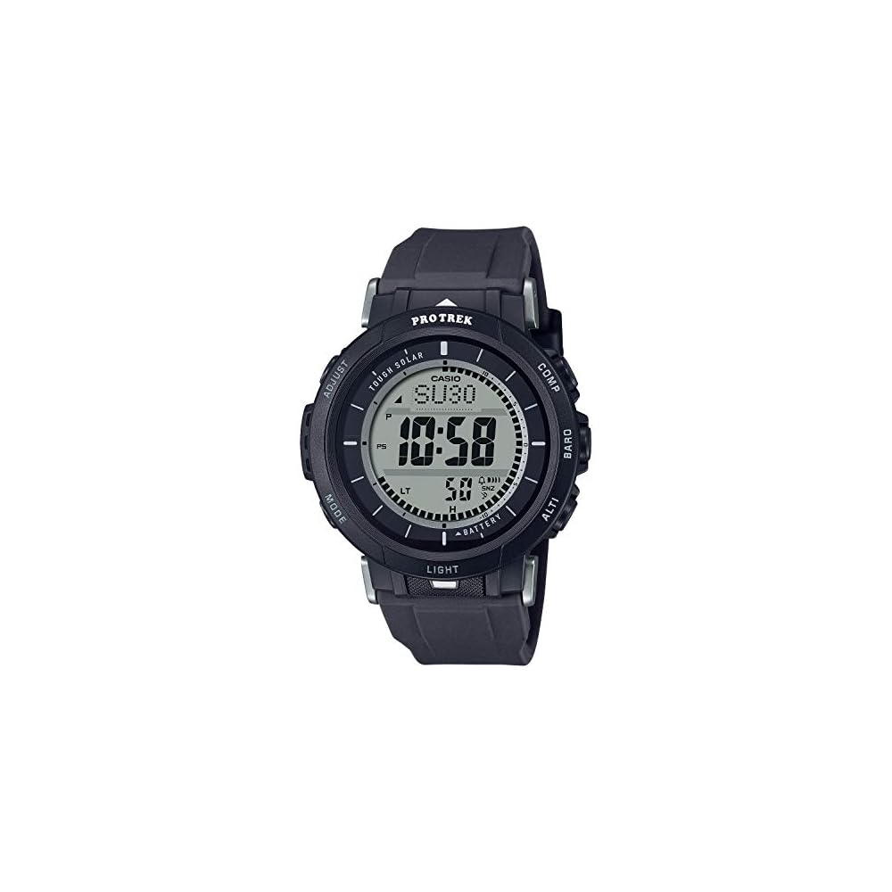 

Casio Pro Trek Solar Watch PRG-30-1JF Men s Black Outdoor Timepiece