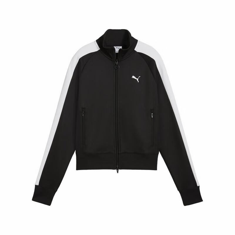 Puma Women s Color-block Full-Zip Hoodie Jacket L