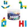 KOMARC GAMES Mini Stacking Cubes That Stick To Sticky Creative Building Toys 125 4 Tabs StickiKubes, Anything, Non-Toxic, Kid-Safe Blocks, - Cubes,
