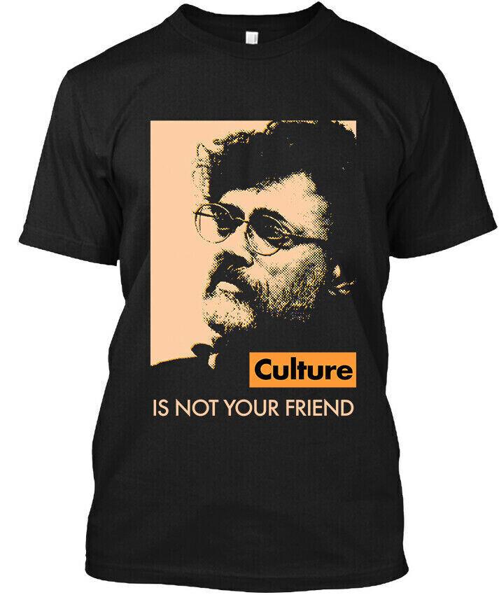 Limited New Terence McKenna Culture Is Not Your Friend Art Vintage T-Shirt S-4XL