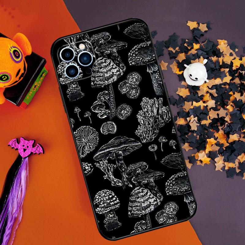 Mushroom Forest Bumper Case For iPhone 16 15 14 Pro Max 11 12 13 Pro Max Mini XR 15 16 Plus 16e Phone Cover