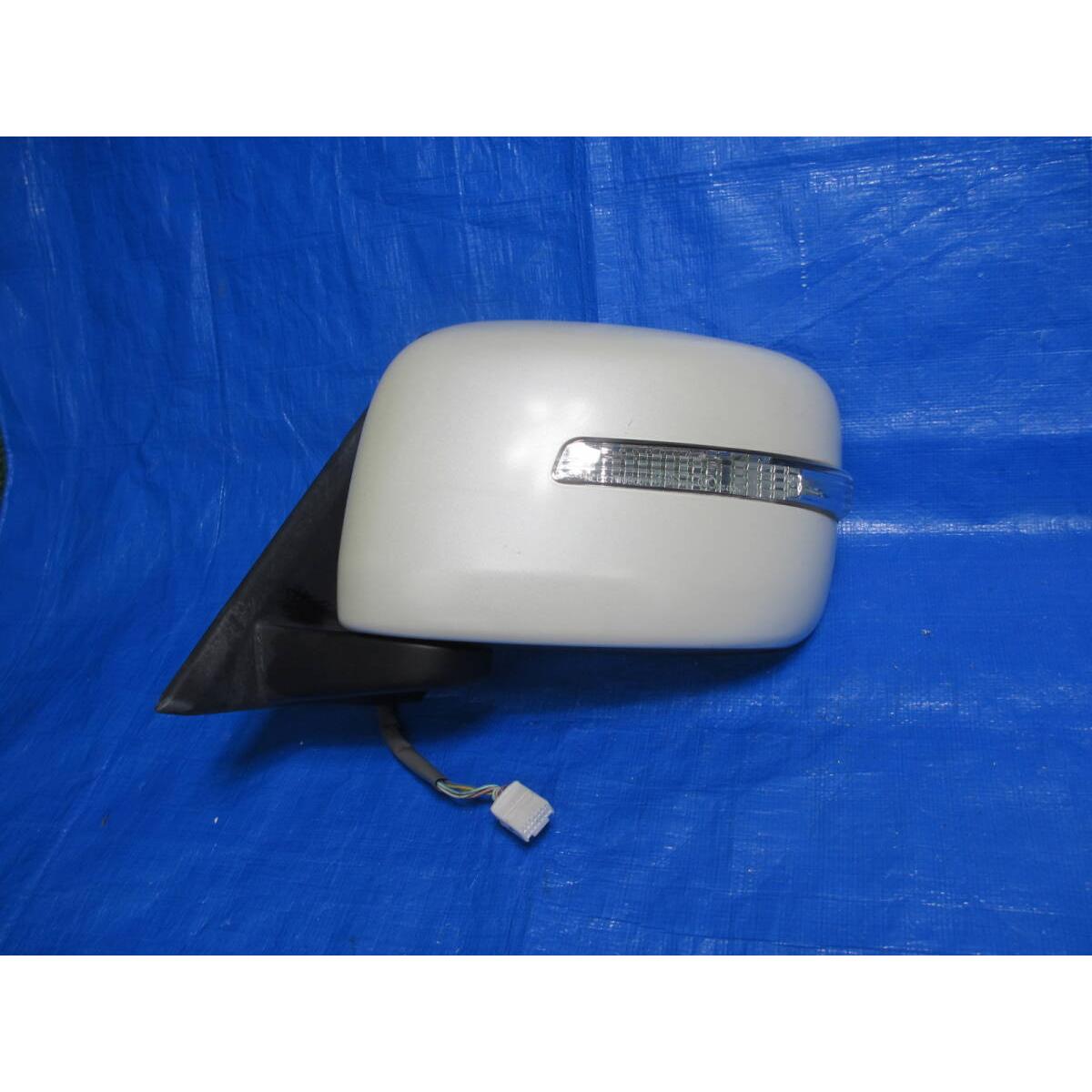 Tube 1379-52 Solio MA36S Genuine Left Door Mirror Side Mirror 7 Lines Pearl White ZVR Operation Confirmed