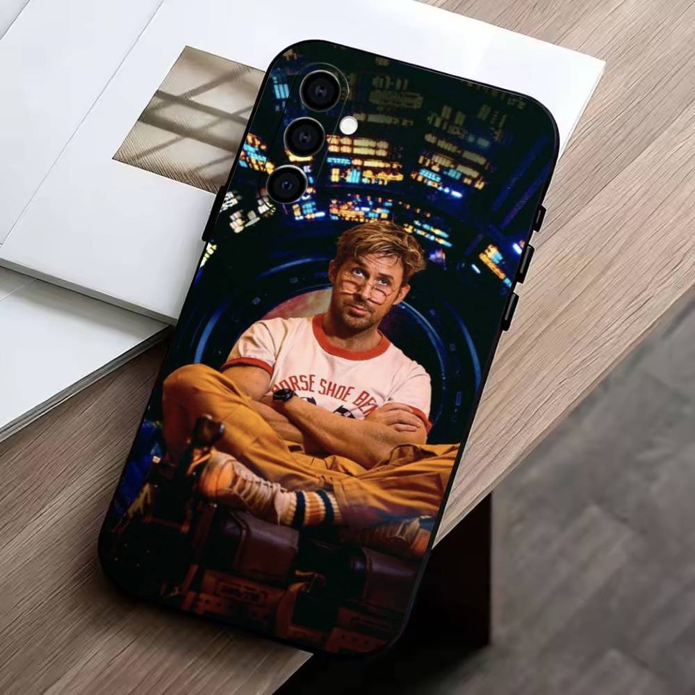 R-Ryan Gosling  Phone Case For Samsung Galaxy A73,A72,A71,A70,A53,A52,A51,Soft Silicone Black Cover