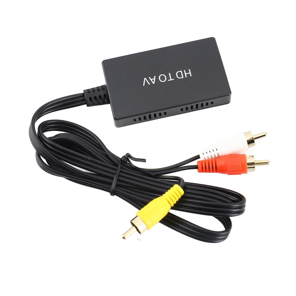 HD Multimedia Interface to Audio and Video Converter Set Top Box to Old TV Adapter