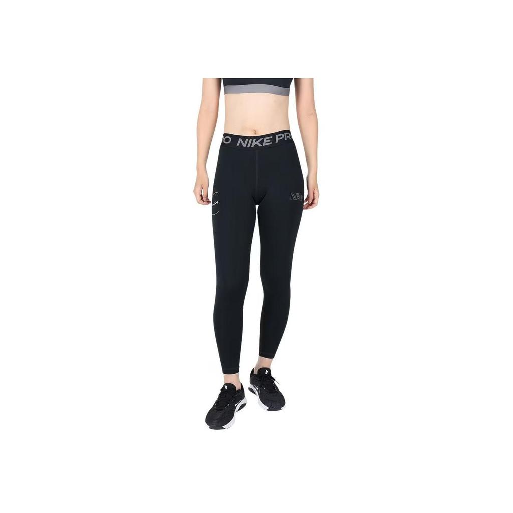 Nike Logo Tight Sports Leggings Women Leggings Black FN7279-010