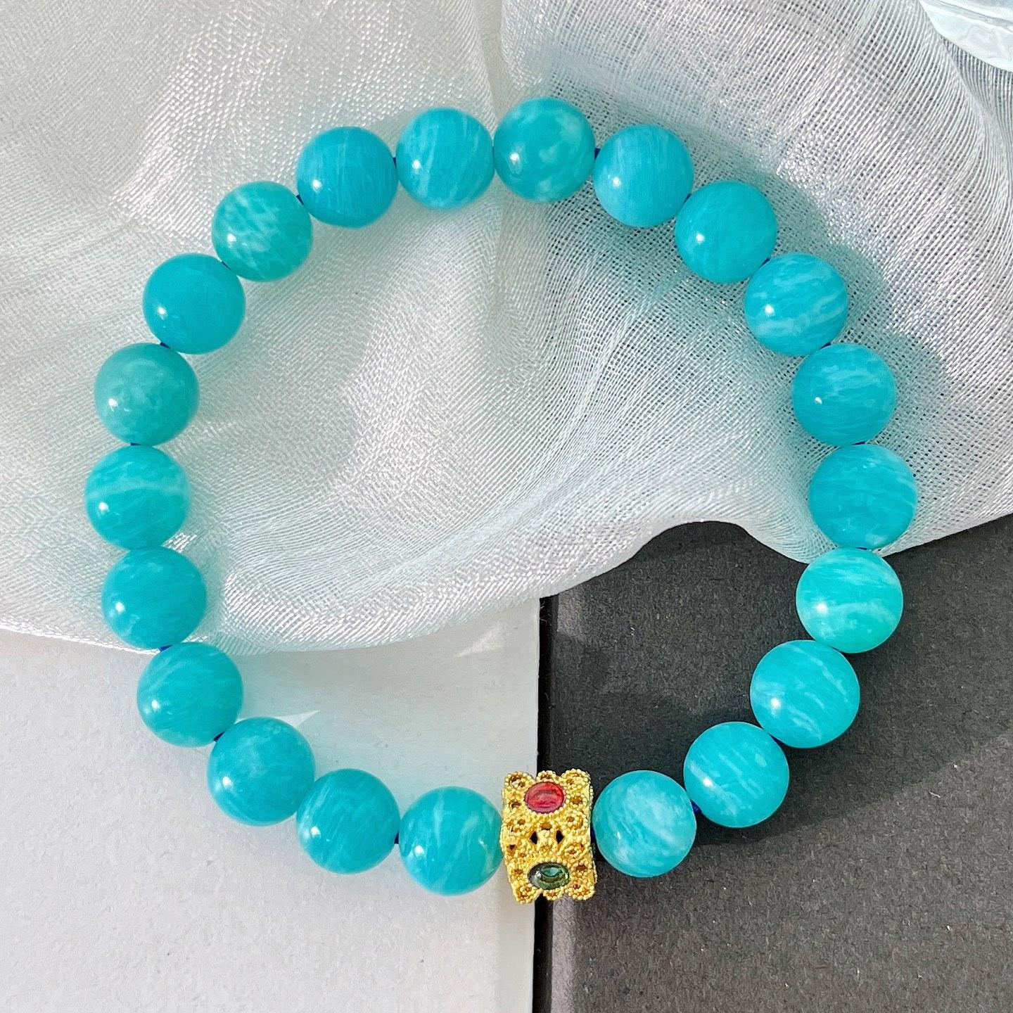 8Mm Natural Design Tianhe Stone Bracelet Bracelet.