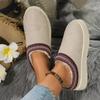 Women Warm Suede Snow Boots Autumn Winter Woman Slip On Platform Boats Close Toe Hair Half Slipper Female Cotton Shoes