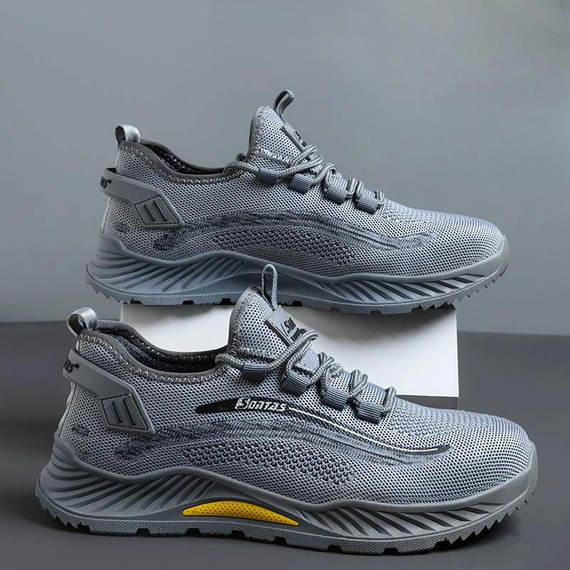 Men's Casual Sneakers Comfortable Male Shoes Lightweight Breathable Without Leather On Clearance Cheap Liquidation Size 9 Sale