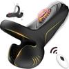 Remote-Controlled Vibrating Cock Ring for Men – Testicle & Perineum Stimulator with Scrotum Massage
