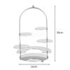 dessert table display rack bread table fruit tray Gold Dim sum Creative cake rack Restaurant Snack decoration Dessert rack