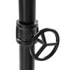VASAGLE Appendiabiti per Camera da Letto, Scaffale Robusto per Vestiti, Appendiabiti a Tubo Industriale con Scaffale, Barra Superiore Max. Carico 90 kg, Lavanderia