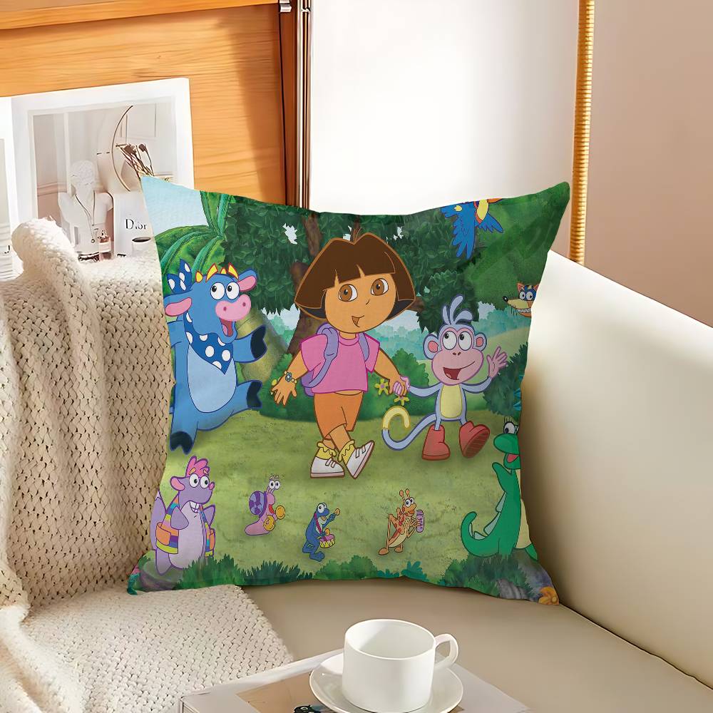 D-Dora T-The E-Explorer Pillowcases Home Bedding Decorative Pillow Cover Wedding Super Soft Pillow Case