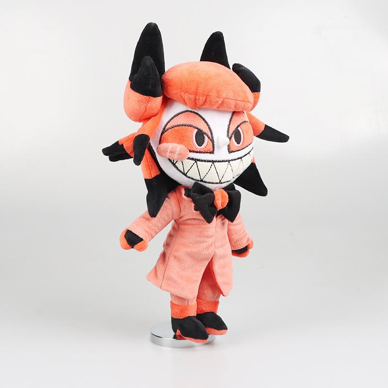Süße Alastor Plüschtiere XMAS Heiß Alastor Kuschelpuppe Fans Kissen Geburtstag Feiertagsgeschenke Spielzeug Zimmerdekoration 30cm