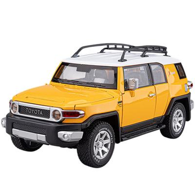 MyCar 1:24 Scale Die-cast Alloy Toyota FJ Cruiser Model Car Figurine - Yellow