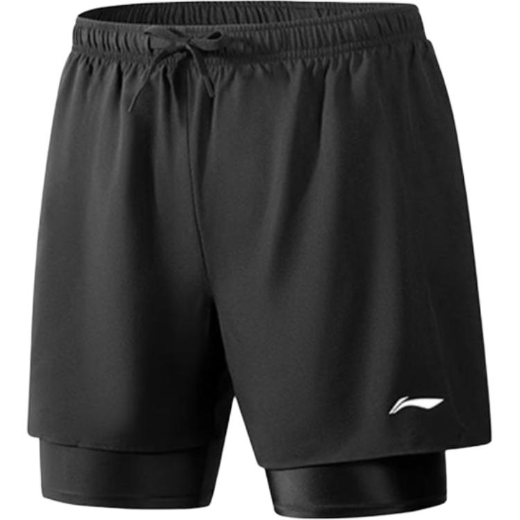 Li Ning Summer Style Sports Shorts Men s Black ASLT121-2A M