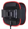 LED Softbox with Red/Black Honeycomb Edge for Portrait Photography