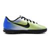 Nike Jr Mercurialx Victory 6 TF Round Toe Lace-Up Simple Versatile Grass Durable Low-Top Soccer Shoes Kids Sneaker Silver Blue 921497-407