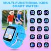 Kinder Smartwatch mit Zwei-Wege-Anruf, Kindersichere Anti-Verlust Smartwatch-Telefon, SOS-Anruf, Fernkamera, Touchscreen, Spiele