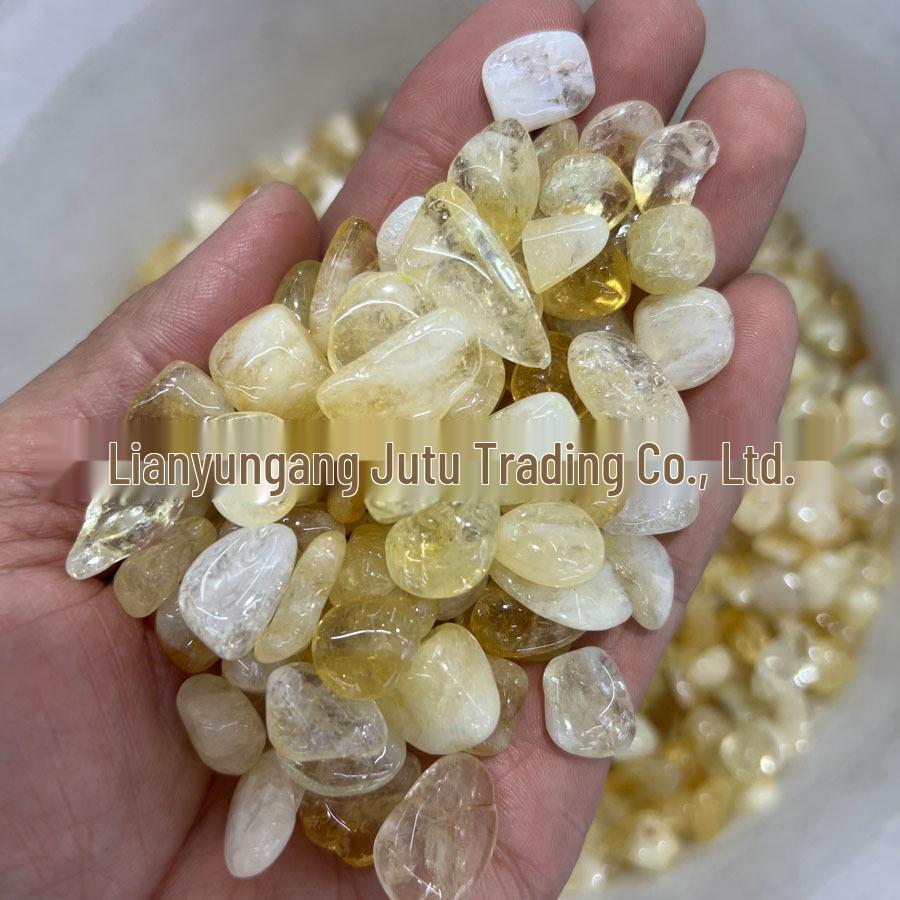 Natural Crystal Agate Jade Gemstone Ornaments for Bonsai or Fish Tanks (12-15mm)