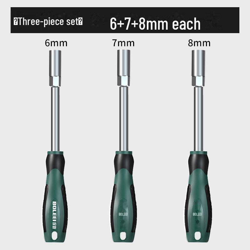 

Розширений набір драйверів для шестигранних гнізд: 5,5 мм, 7 мм, 8 мм, 10 мм, 13 мм, 14 мм - викрутка з гайковим ключем M4/M5