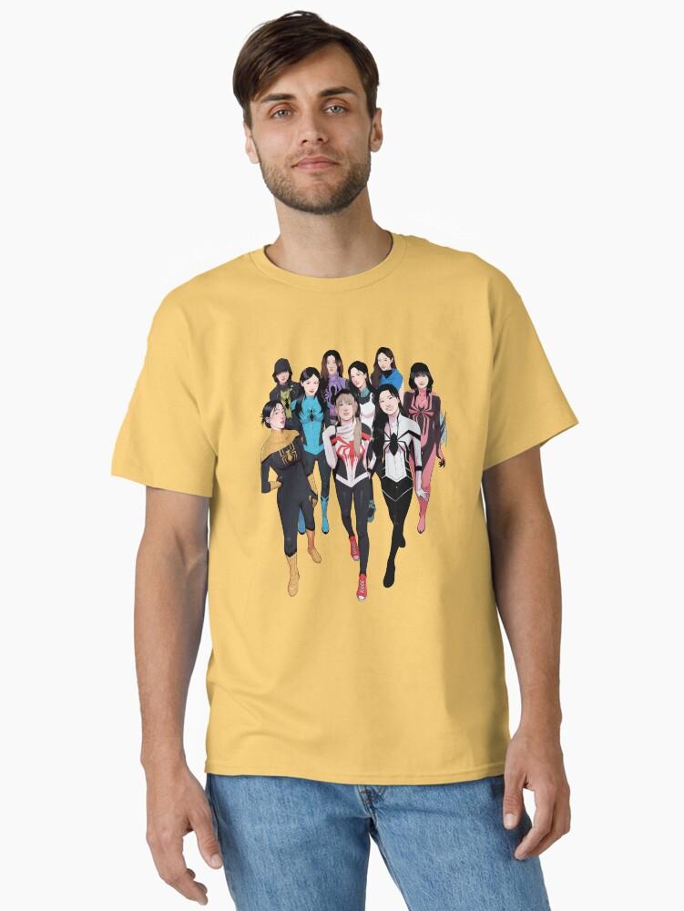 Spider-TWICE Group Unmasked Version Classic T-Shirt