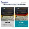 Soft Carbon Fiber Sticker For Abarth 595 695(2012-2025)/Fiat 500 500C(2008-2025)/Fiat 500E(2013-2019) Car Door Anti-Kick Trim