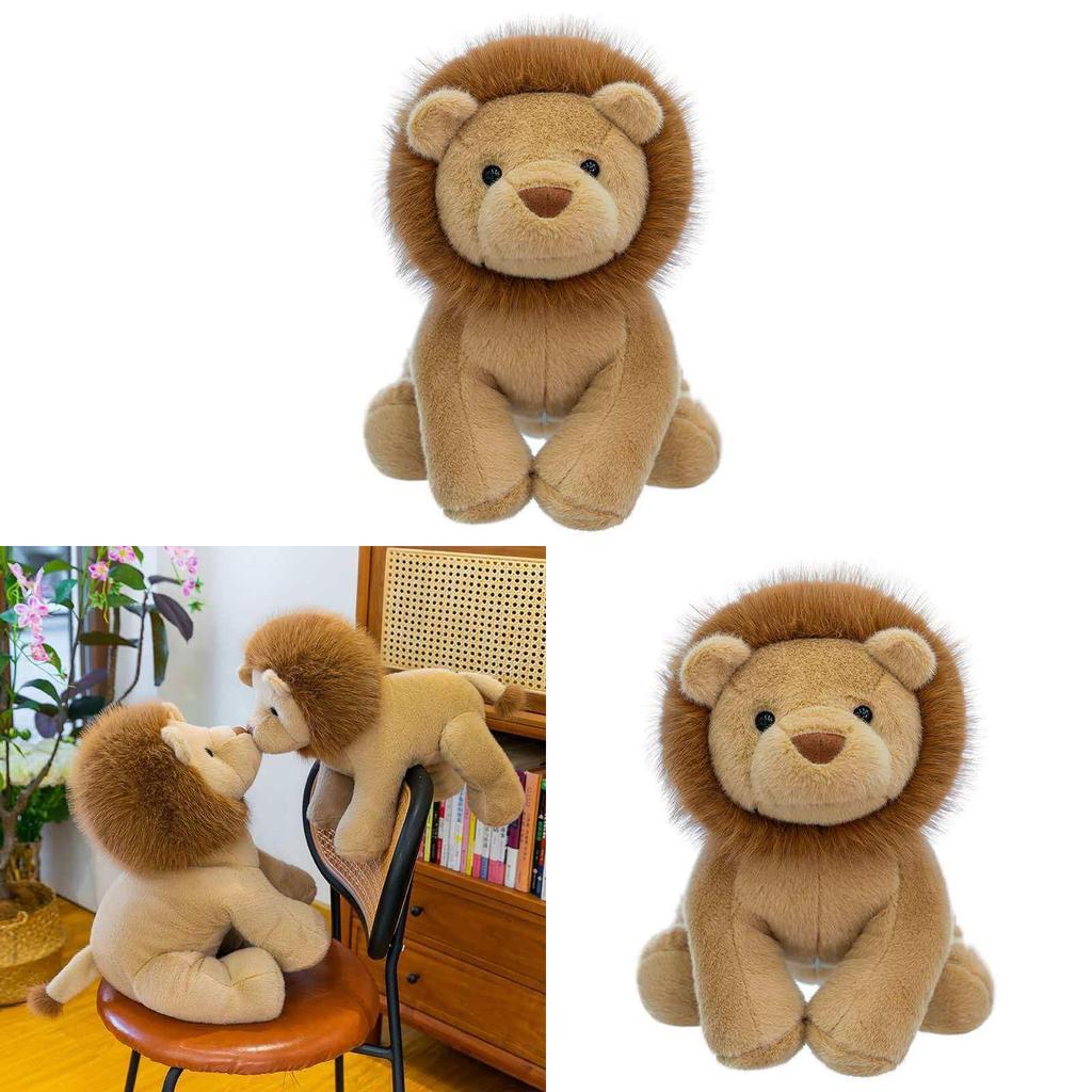 Peluche Leone Giocattolo Animale Peluche Regalo per la Nanna dei Bambini Per Bambini
