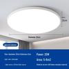 Fengzhi Ultra-thin Round LED Three-Proof Ceiling Light