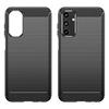 For Samsung Galaxy A15 5G Case Soft TPU Carbon Fiber Texture Phone Cover