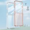 Samsung Z Flip7 Protective Case: Transparent Airbag Shell with Large Window