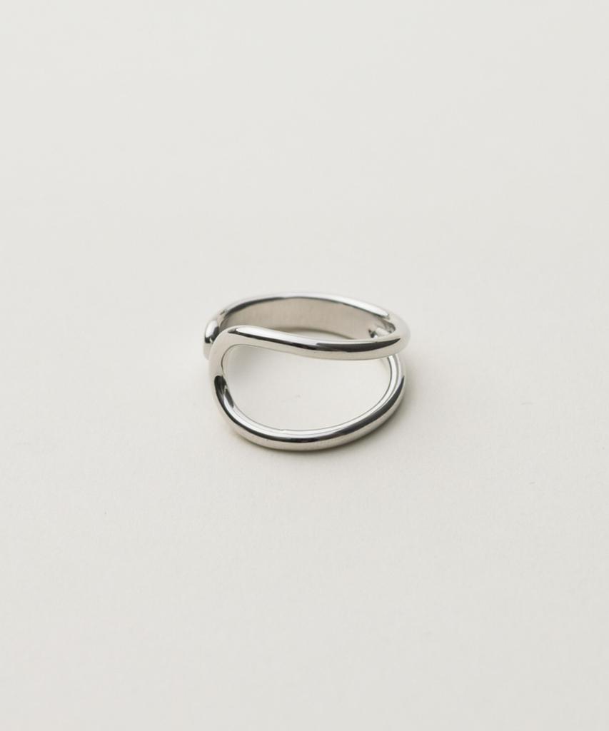 Novice Tokyo Volume & Double Rings 2 Set / Silver
