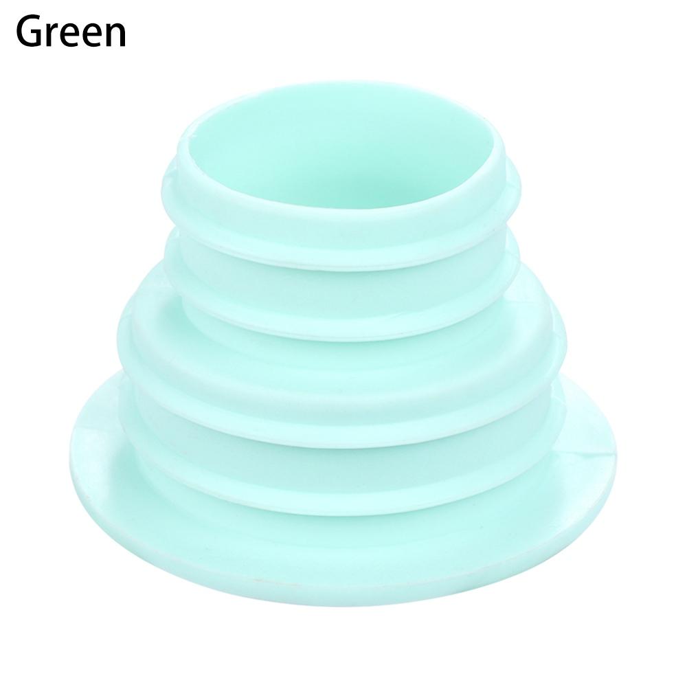 

6/3/1 шт. Дезодорирующий силиконовый кольцевой уплотнитель для канализационной трубы, бачка, канализационного бассейна, напольного слива, уплотнительное кольцо, заглушка, средство для борьбы с вредителями, дропшиппинг GREEN,1PC