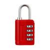 Zinc Alloy Dormitory Cabinet  Lock Padlock Backpack Zipper Lock New 4 Digit Password Lock  Home