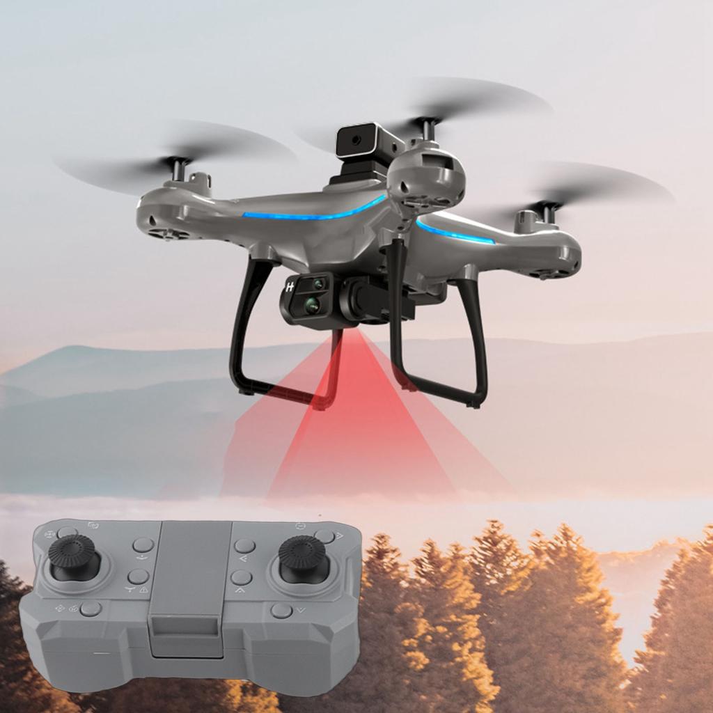 RC Quadcopter 50x Zoom Remote Control Drone 4 Way Obstacle Avoidance Intelligent Hover 360 Degree for Aerial Photography