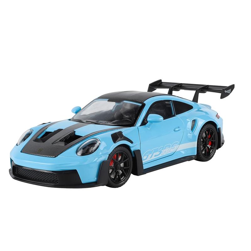 1:24 Simulation 911 Gt3 Rs Alloy Car Model Doors On Both Sides That Can Be Opened Rich In Details, Finely Crafted