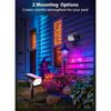 Brightown Solar Color Changing Lights Waterproof, Multicolor RGB Solar Spot Lights Outdoor with Remote Control, 3 Modes Solar Powered Outdoor Lights