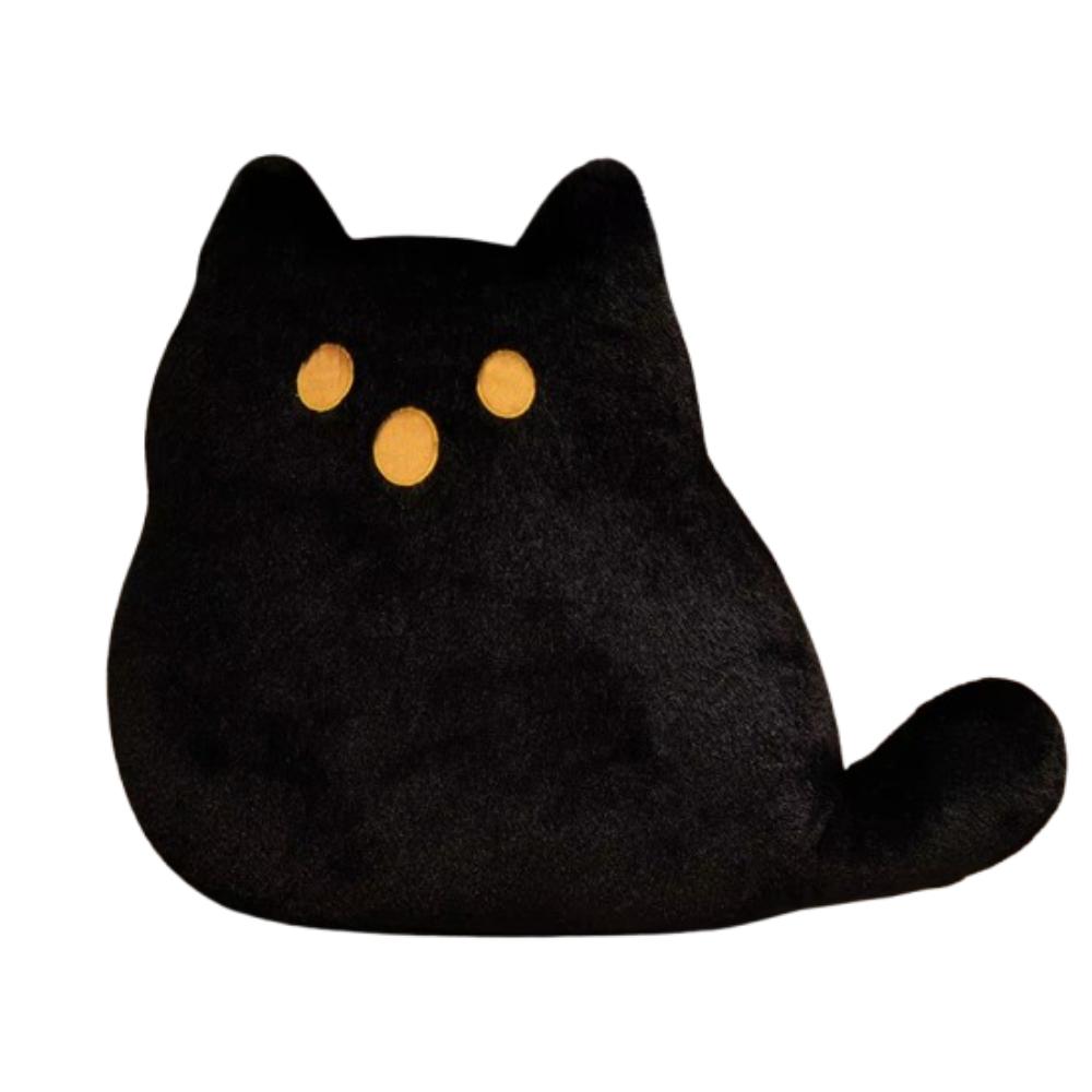 PP Cotton Ghost Cat Plush Toys Halloween Style Black Cat Plush Doll  Children Girl