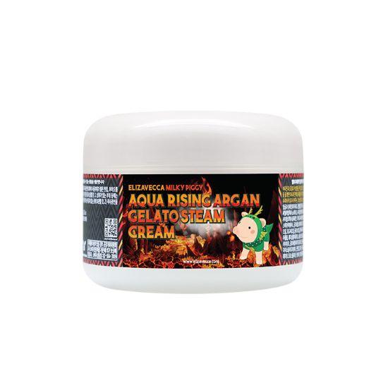 Elizavecca Milky Piggy Aqua Rising Argan Gelato Steam Cream (100g)