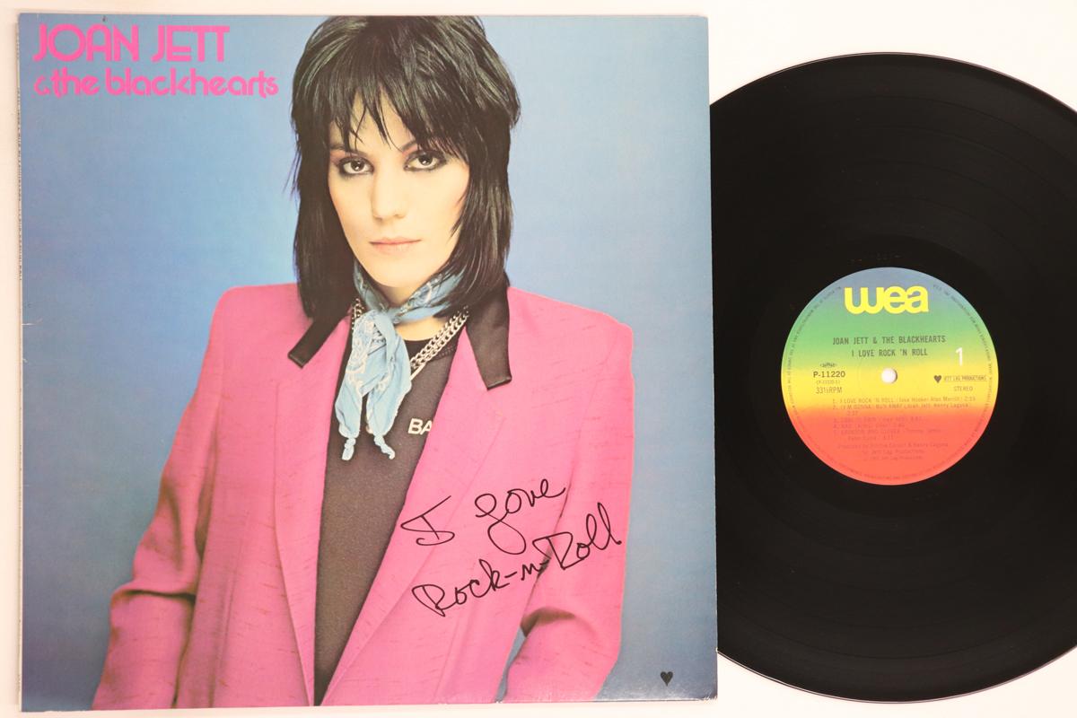 

LP Record JOAN JETT & THE BLACKHEARTS - I Love Rock n Roll P11220 WEA 1982 Japan Rock Used