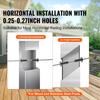 VEVOR 101 Pack T316 Stainless Steel Protector Sleeves for 3.2mm Wire Rope Cable Railing, DIY Balustrade T316 Marine Grade, Come with A Free Drill Bit