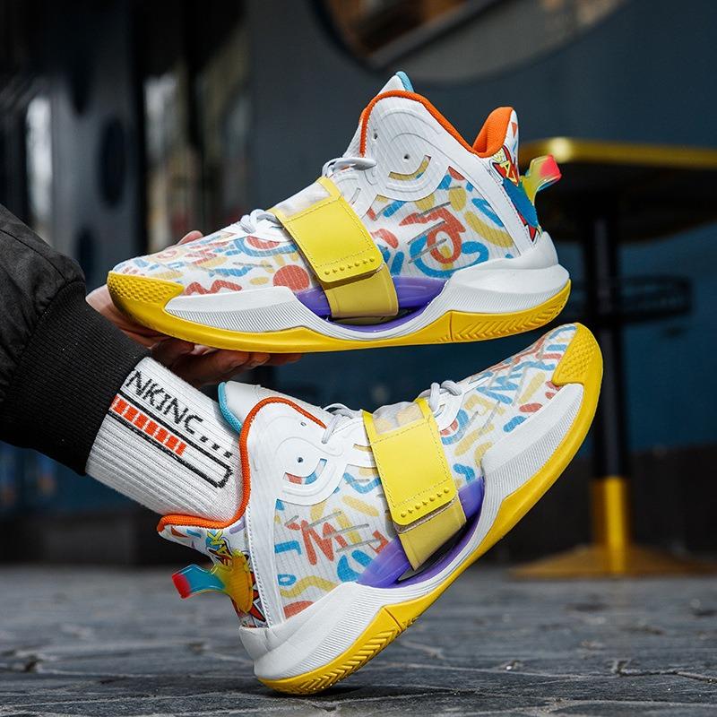 2025 Splash 4th generation basketball shoes men's 5 wear-resistant 2025 students children boys actual combat sneakers friction sound