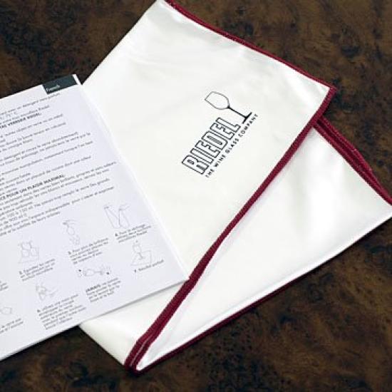 Riedel Genuine Wine Glass Polishing Cloth Set of 2 #rdl008987fba