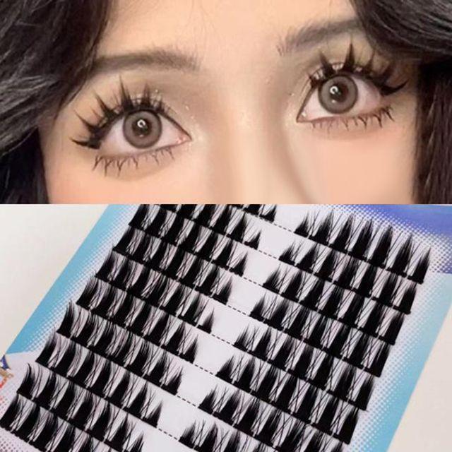 

Могугу - Накладні вії T73 - Black - One Size